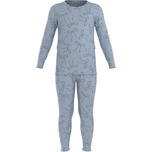 LUPILU Kinder pyjama (Blauw, 122/128)
