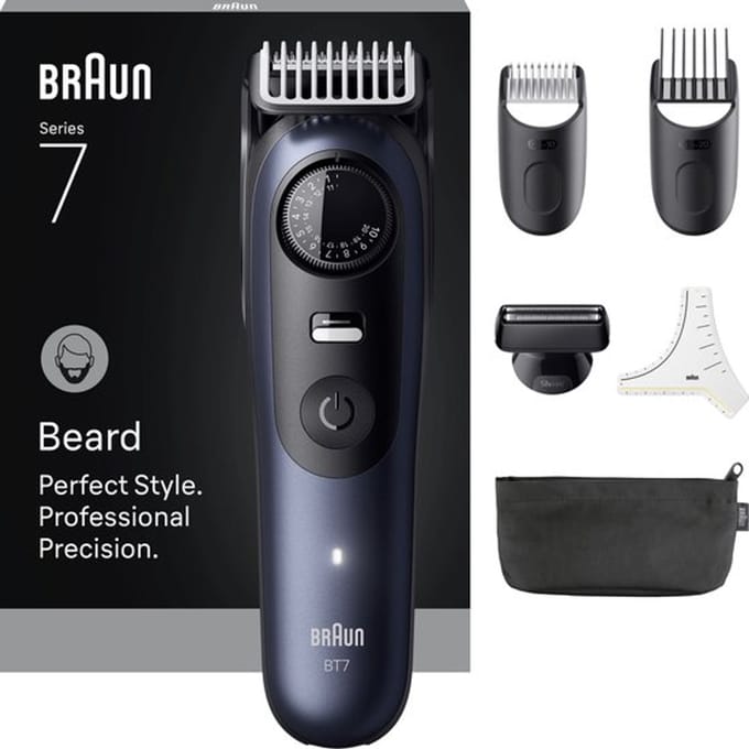 Braun BT Styler BT7520 Baardtrimmer - 1 stuk - 5-in-1 trimmer - 39 lengte-instellingen - LED-display
