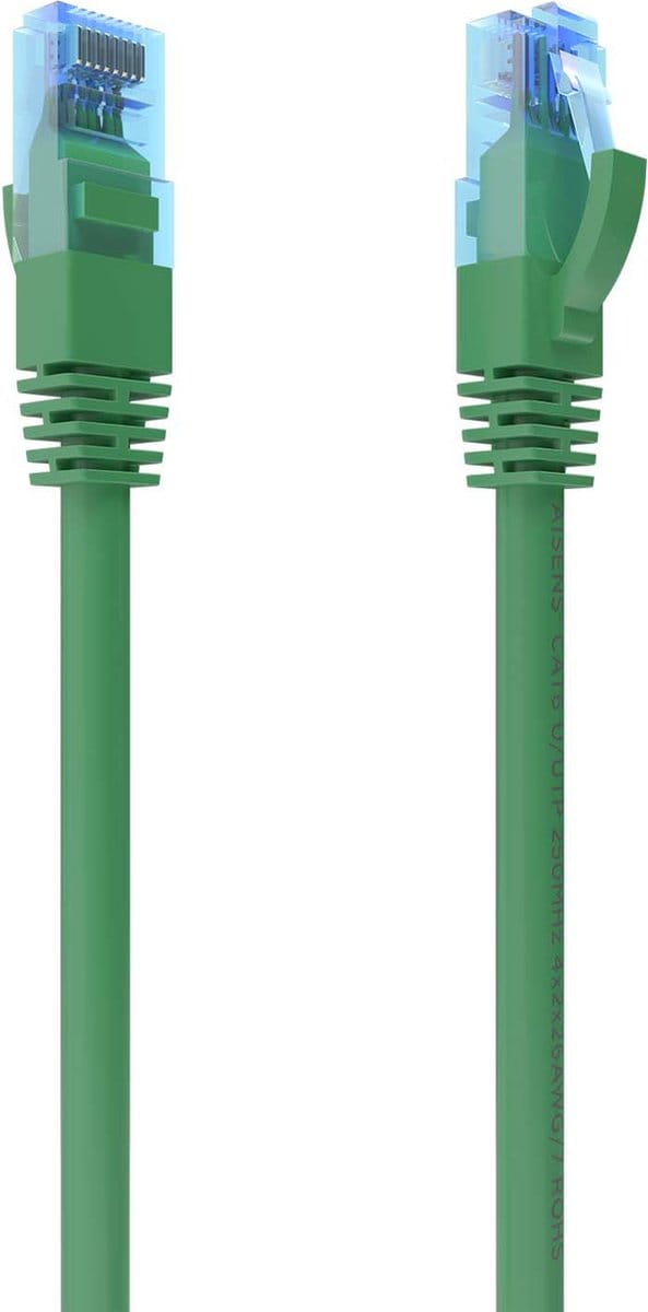 AISENS A135-0811 netwerkkabel Groen 2 m Cat6 U/UTP (UTP)