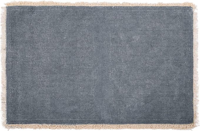 Placemat MAYA, 33x48cm, stone blue, SET/6