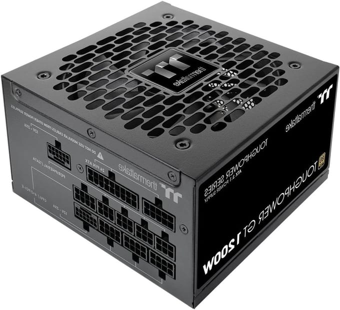 PC Netvoeding - Voeding ATX - Computer Bouw - Volledig Modulair - 1200 Watt - Zwart