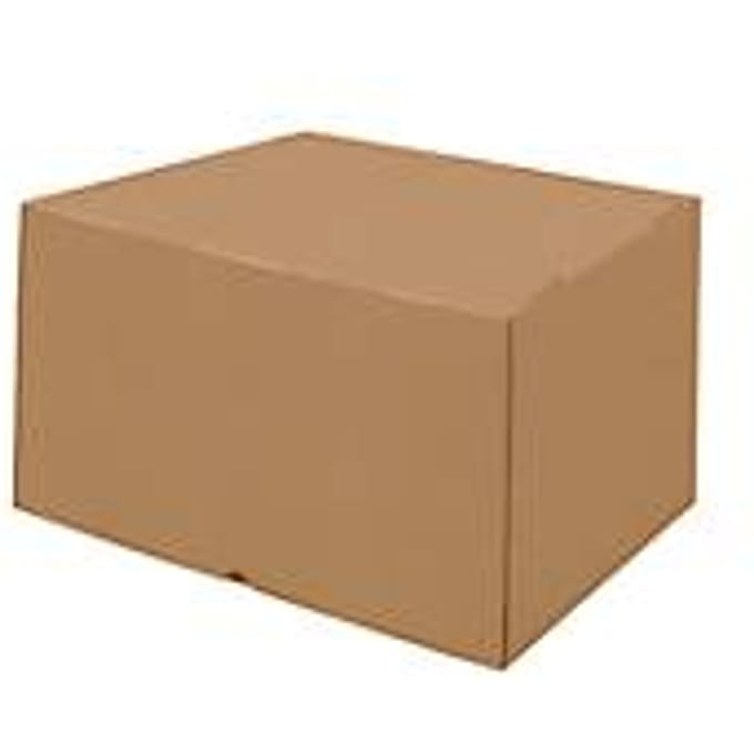 Dekseldozen, verstevigd, enkele golf, 330 x 250 x 100-180 mm, 25 stuks