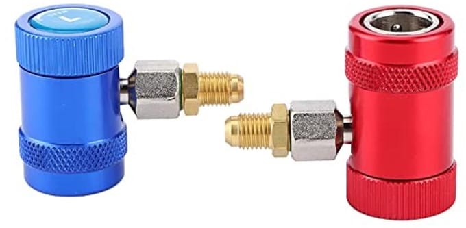 Dailygoods - Professionele Koelmiddel Snelkoppeling Set voor Airconditioning