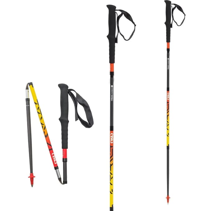 Spoorpalen TSL Trail Carbon 4 Ultra Mid Fire