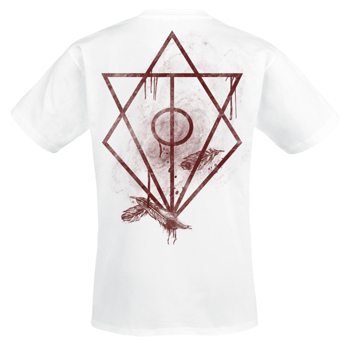 In Flames T-shirt - All For Me - S tot XXL - voor Mannen - wit