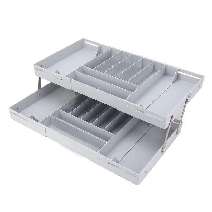 Lade Inklapbare Organizerbak Multifunctioneel Ruimtebesparend Meerdere Niveaus Uitbreidbaar Bureau-organizer