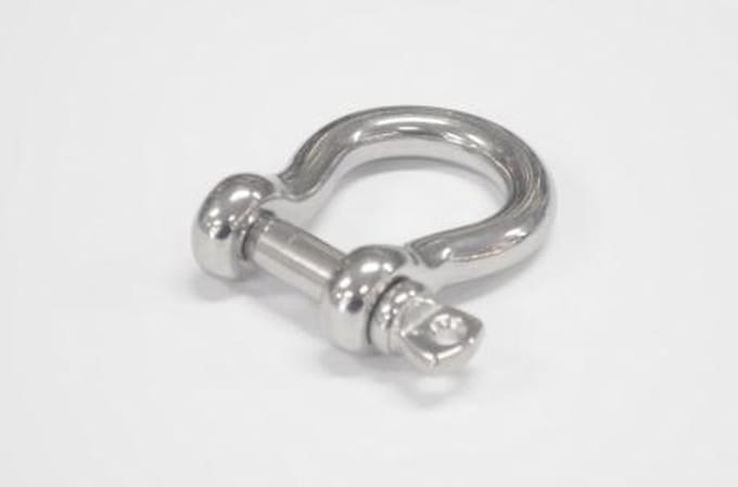 Harpsluiting 8mm R.V.S.