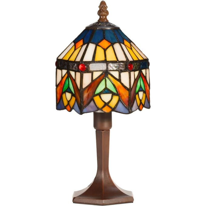 Artistar Decoratieve tafellamp Jamilia in Tiffany-stijl