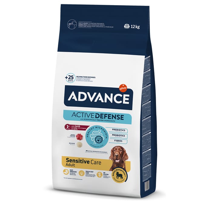2 x 12 kg Advance Sensitive Adult Lam & Rijst