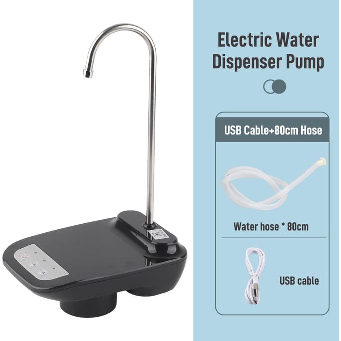 Distributeur d'eau électrique Maison Bureau Multifonctionnel USB Distributeur d'eau sous pression white