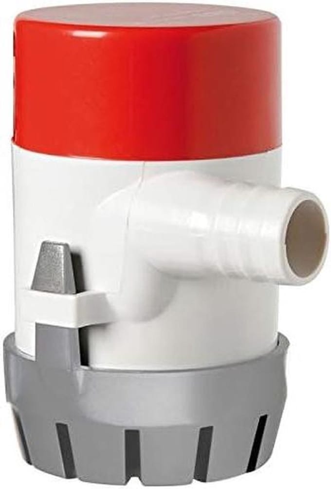 Dompelpomp - Lenspomp waterpomp - Boot leegpompen - Hoge flow rate - 32 liter per minuut - Rood