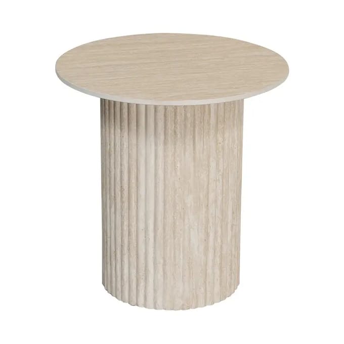 Ambachtelijke keramische salontafel Pole To Pole Travertine