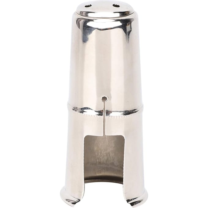 Dwarsfluit Kopstuk Beschermhoes Vernikkeld Mondstuk Plug voor Saxofoon Klarinet BB Hoge Toon white