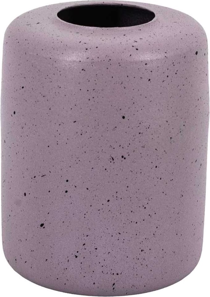 HomeBound by KY | Metalen vaas lila dots | bloemenvaas