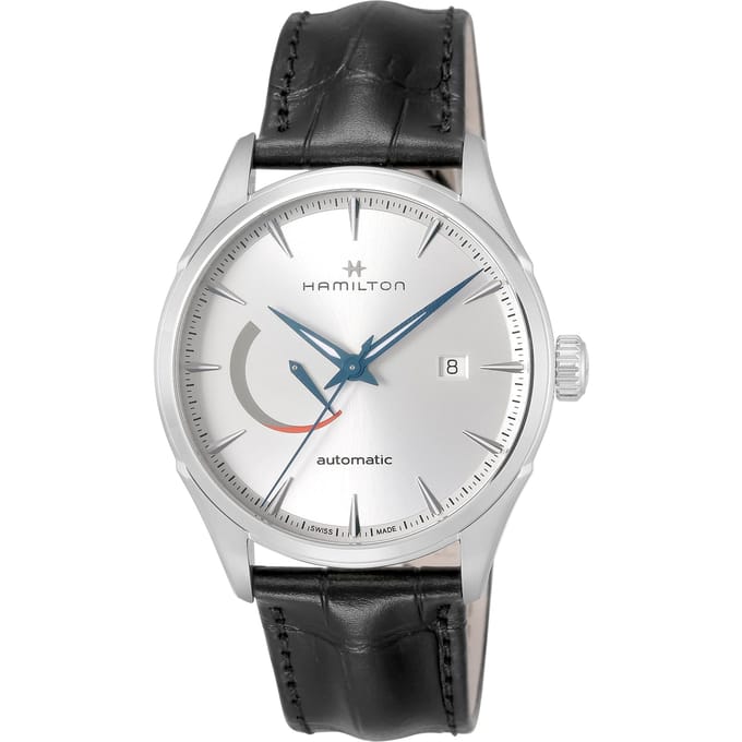 Hamilton Jazzmaster Power Reserve Automatisch Horloge zwart