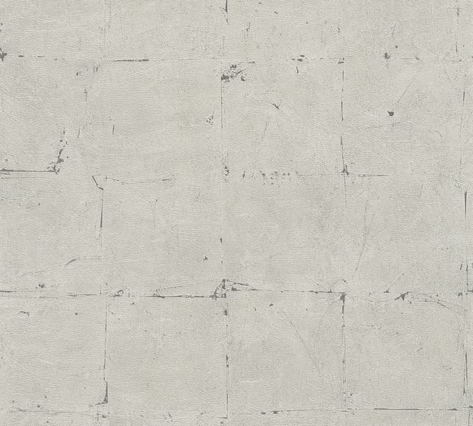 A.S. Création behang betonlook grijs en beige - AS-939921 - 53 cm x 10,05 m