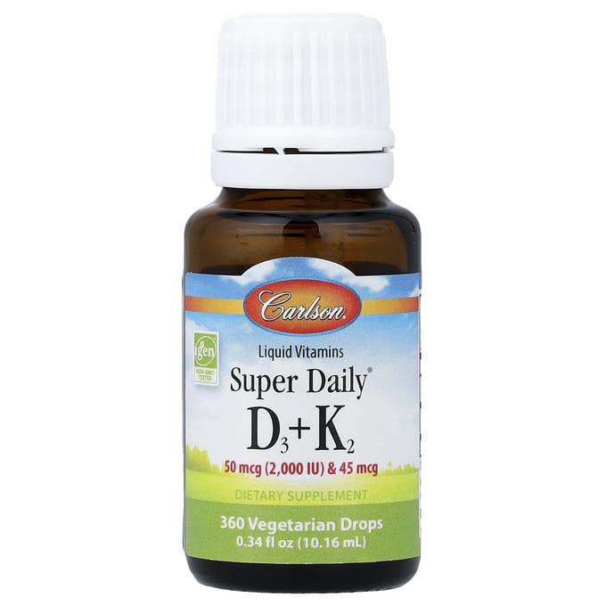 Super Daily® D3 + K2, 10,16 ml (0.34 fl oz)