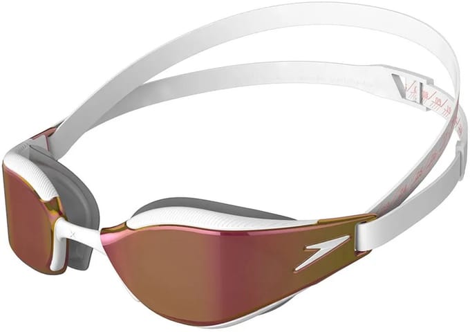 Speedo Zwembril Fastskin Hyper Elite Mirror Rose Goud / Wit