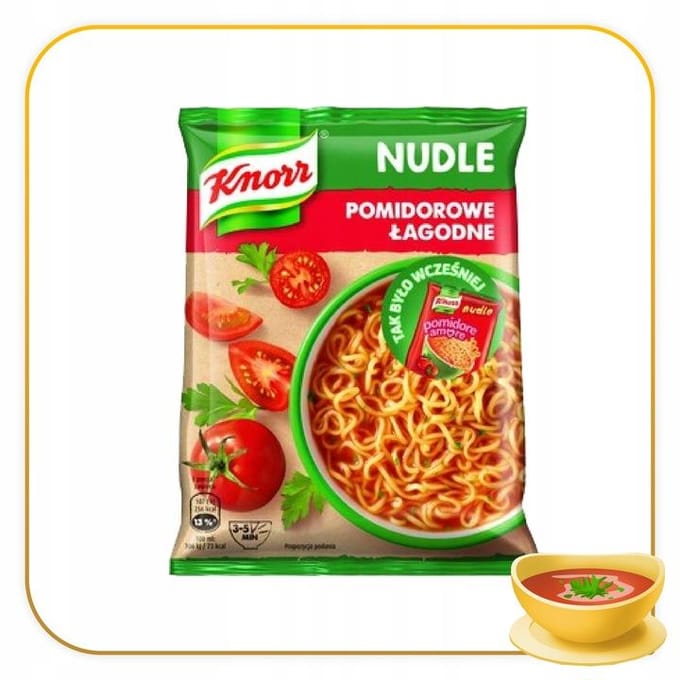 Knorr Milde Tomatennoedels Soep-maaltijd 65 g