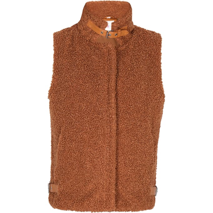 IZIA Vest Dames bruin