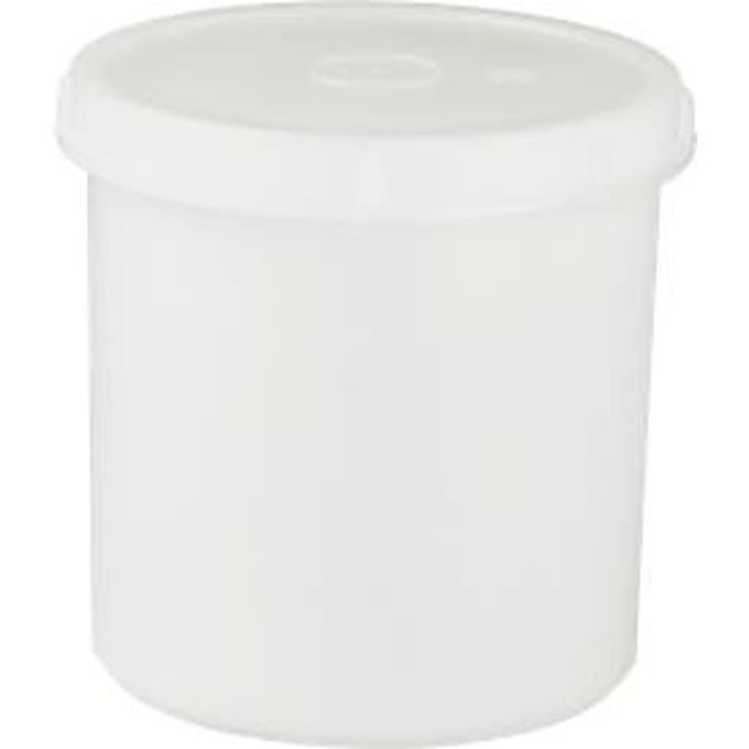 Bak met schroefdeksel, rond, 500 ml, ø 104 x H 100 mm