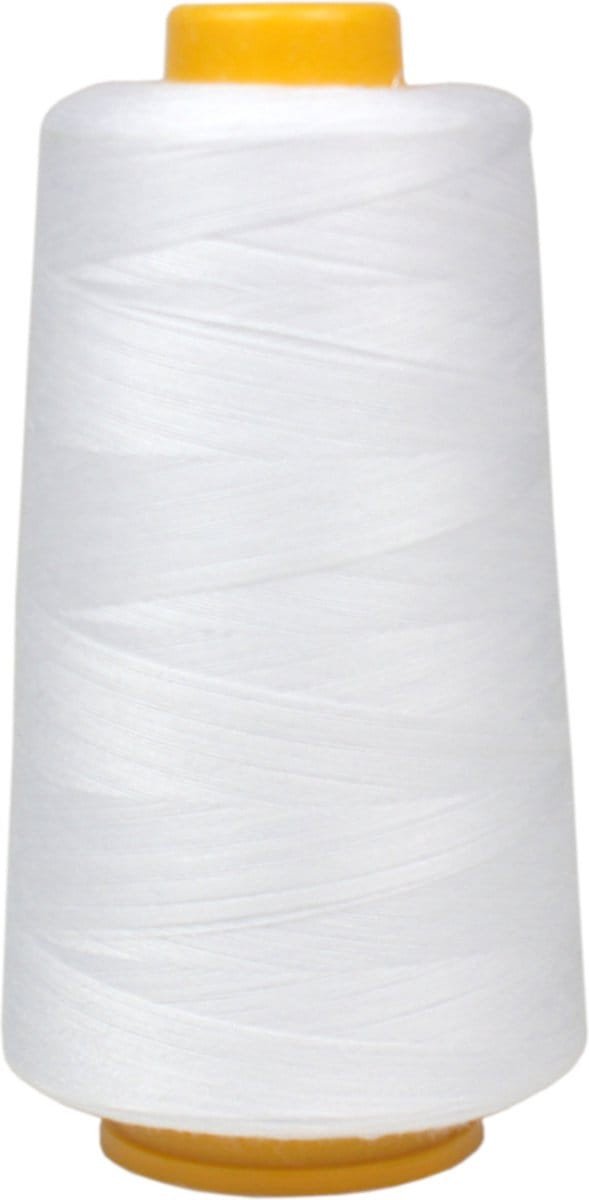 Lockgaren 100 polyester 2740 meter Kleur 009 Wit