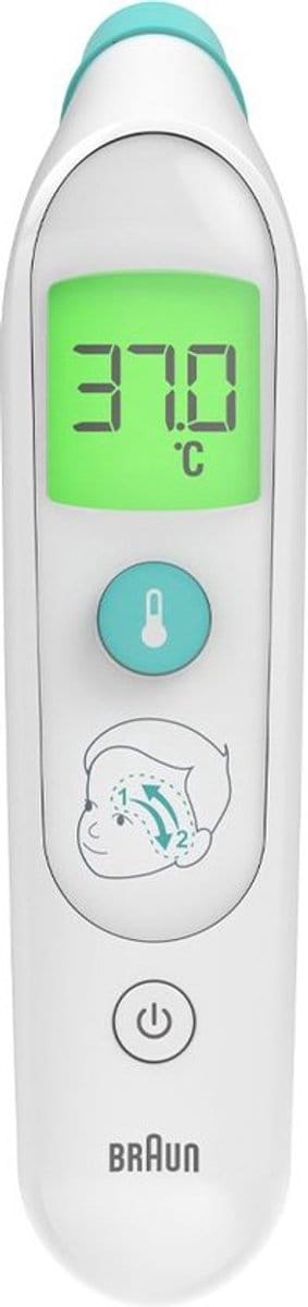 Braun Thermometer Templeswipe Bst200we - Thermometer met remote sensing
