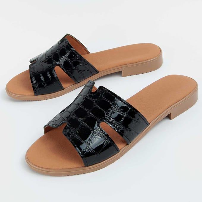 Platte sandalen Purapiel 102714