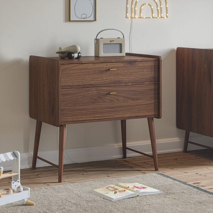 Petite Amélie Commode ROSEAU - Walnoot