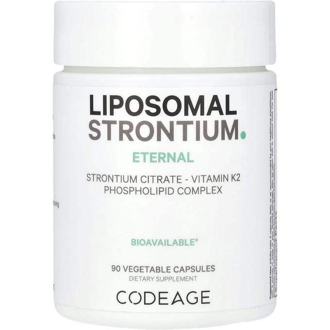 Liposomaal Strontium, 90 Plantaardige Capsules