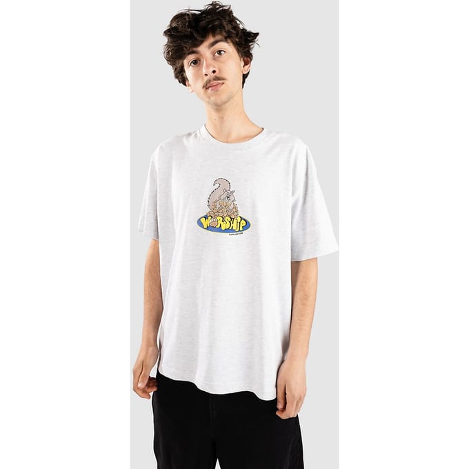 Worship Supplies Going Nuts T-Shirt grijs