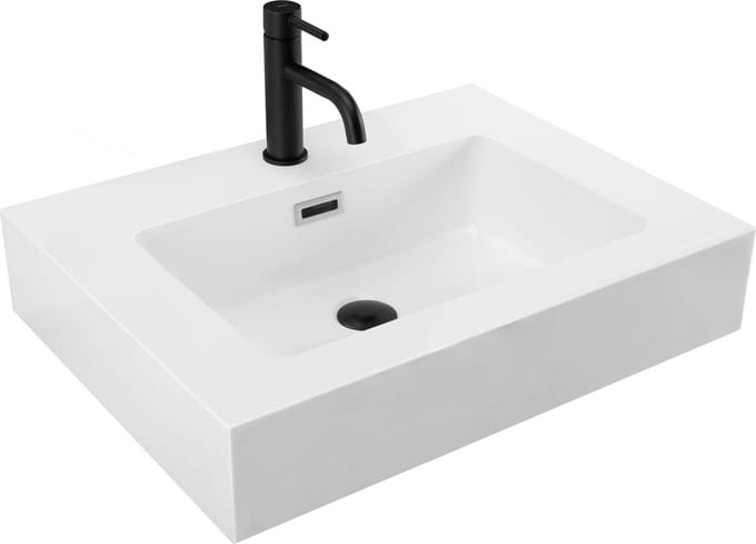 Rea Alison White Opzetwastafel Wit 61x46 cm
