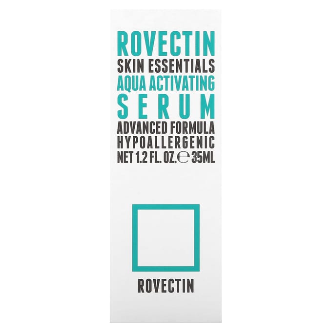 Rovectin, Skin Essentials Aqua Activating Serum, 1.2 fl oz (35 ml) white
