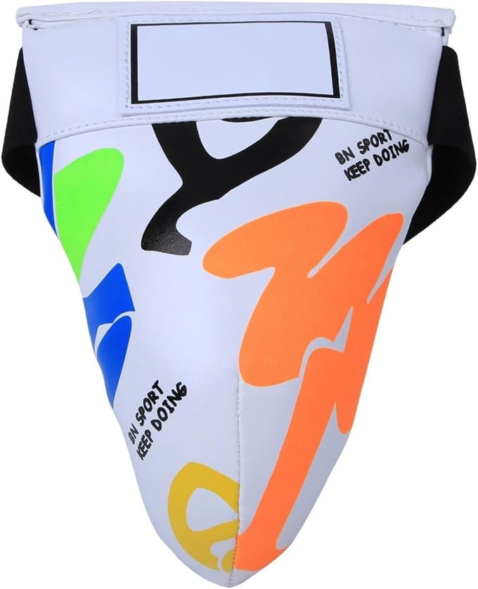 Beschermende Jockstrap voor Kinderen - Ademend PU Groin Protector voor Boksen en Taekwondo Training