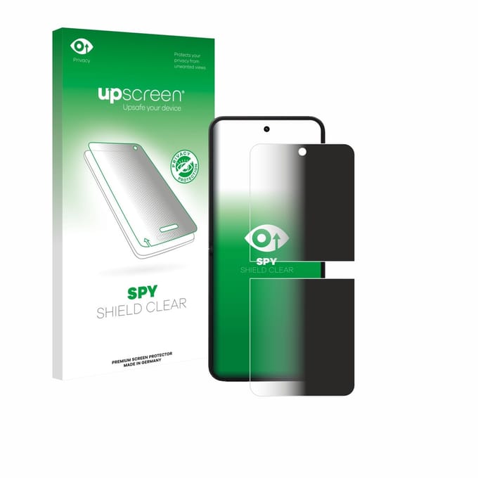 upscreen - privacy screenprotector voor Xiaomi MIX Flip 2 - Folie Beschermfolie Blauwlichtfilter