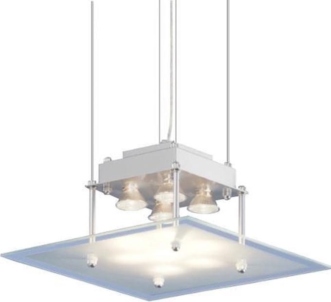 Hanglamp LED Tormenta 4Xgz10 Glas 40*40Cm