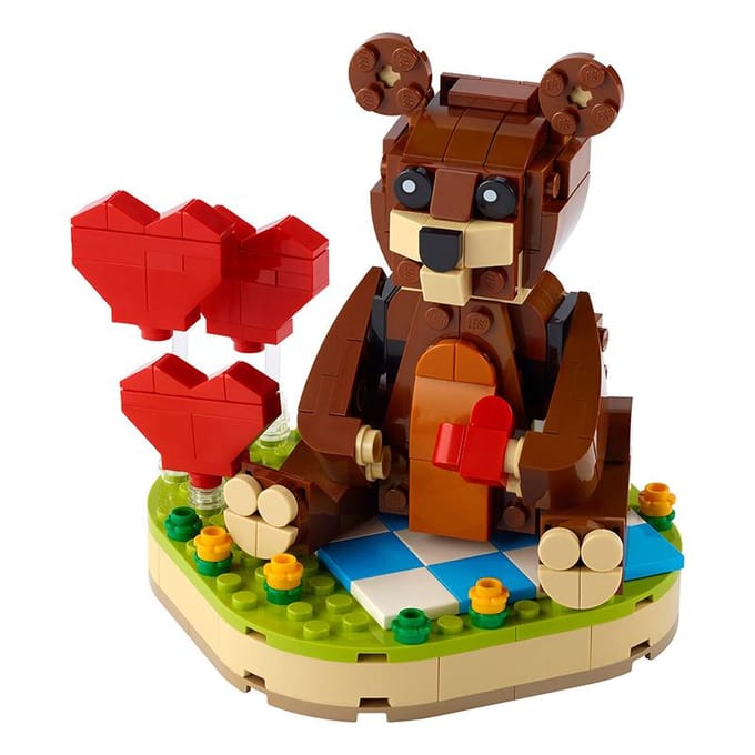 LEGO® Bruine valentijnsbeer 40462 bouwset (239 onderdelen)