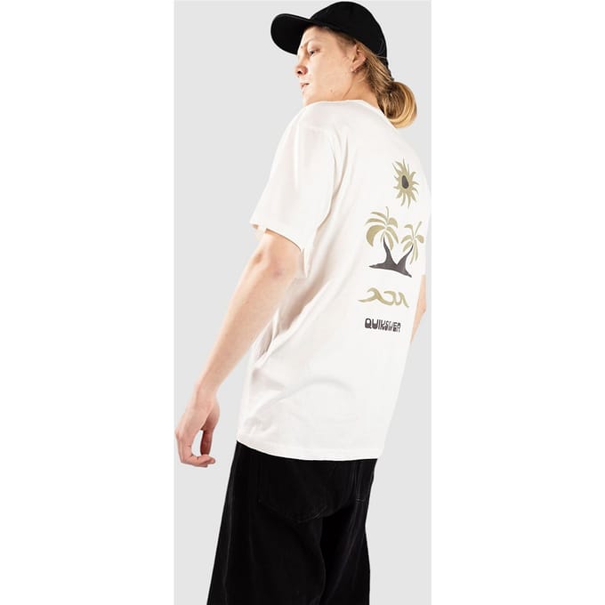 Quiksilver Evo Roads End T-Shirt wit
