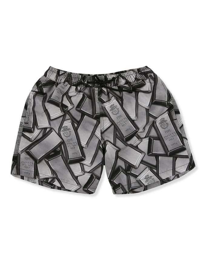 Beachwear Short Trousers Gold