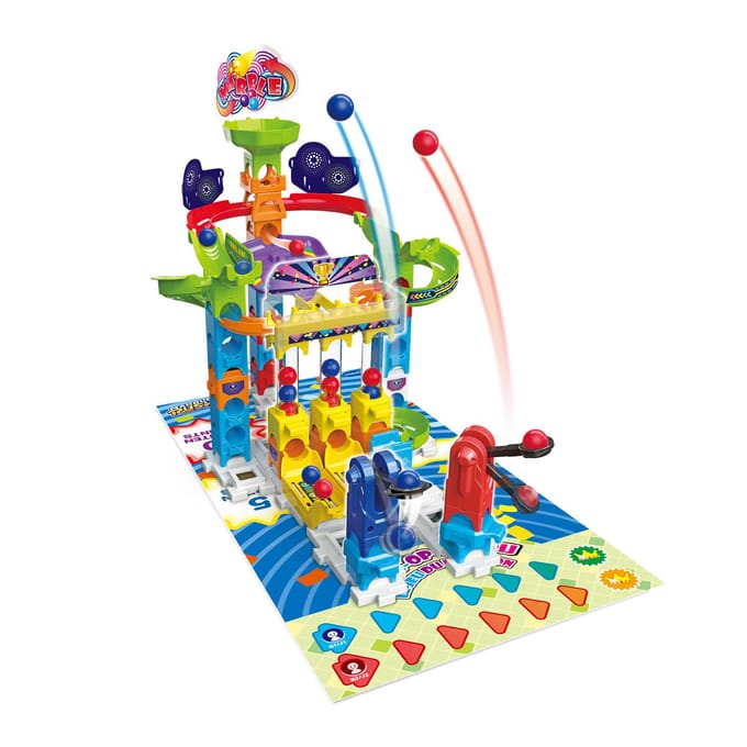 VTech knikkerbaan speelgoed Marble Rush Gaming Set S300 multicolor.
