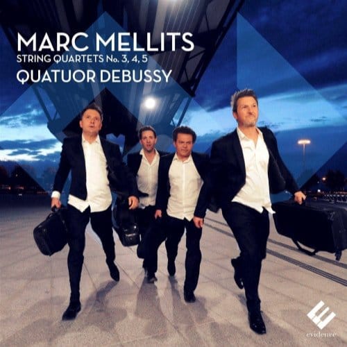 Quatuor Debussy - Mellits: String Quartets No. 3, 4, 5 (CD)