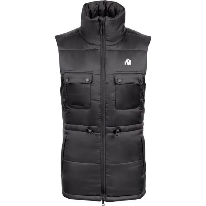 Gorilla Wear Lucia Bodywarmer - Zwart - L