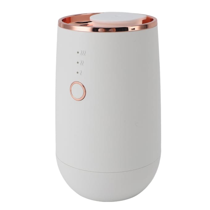 Auto Aromaverspreider Compact Veelzijdig Desktop Essentiële Olie Diffuser Luchtverfrisser voor Voertuig Thuis wit
