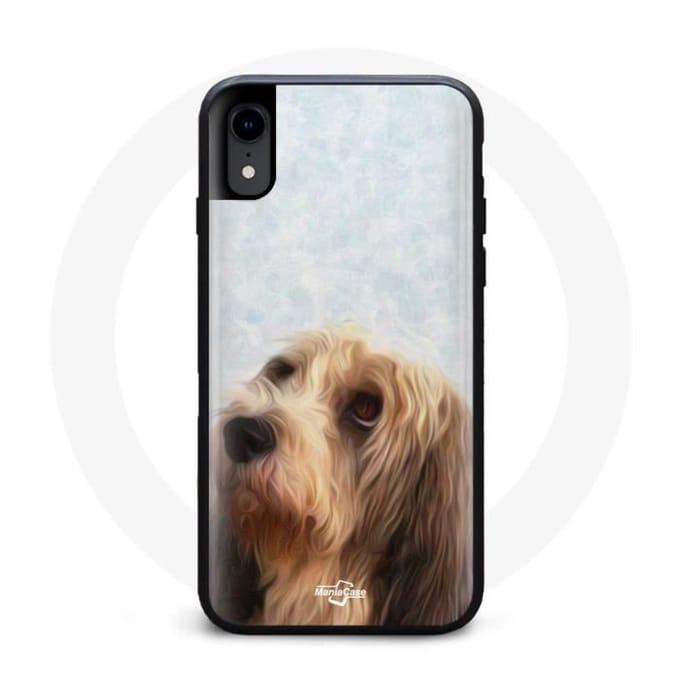 Coque - MANIACASE - Iphone XS - Rigide - Noir - Synthétique