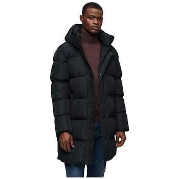 Superdry Sportieve Puffer Jas Met Capuchon Blauw Grootte: S