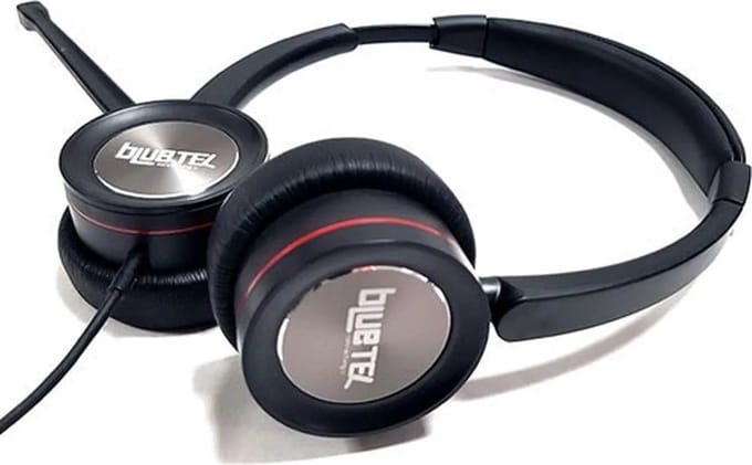 Bluetel BT‑892-USB-J On-Ear Headset – USB‑A & Jack – Draaibare Microfoonarm & Mute-knop