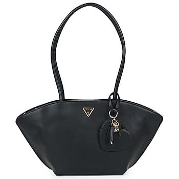GUESS schoudertas Bolena Shoulder Satchel Bag Black zwart