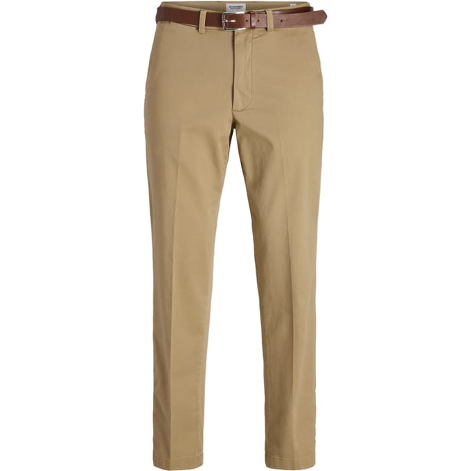 Jack & Jones - Heren Jeans Cody Spencer Belted Cargo - Beige - Maat 29/32