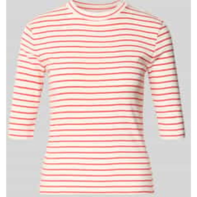 T-shirt met 3/4-mouwen