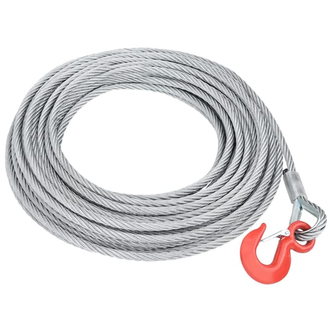 vidaXL - Staalkabel - 1600 - kg - 20 - m